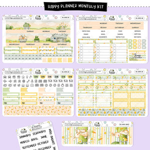 Bunny Season Happy Planner Monthly Kit