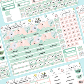 Lucky Charm LBD Monthly Sticker Kit