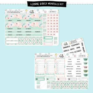 Lucky Charm LBD Monthly Sticker Kit