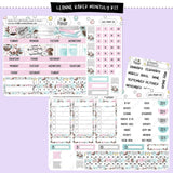 Winters Here Leanne Baker Monthly Sticker Kit