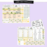 Bunny Season LBD Monthly Sticker Kit