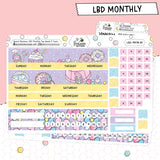 Sweet Rainbow LBD Monthly Sticker Kit