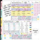 Sweet Rainbow LBD Monthly Sticker Kit