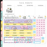 Sweet Rainbow LBD Monthly Sticker Kit