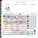 Celestial LBD Monthly Sticker Kit