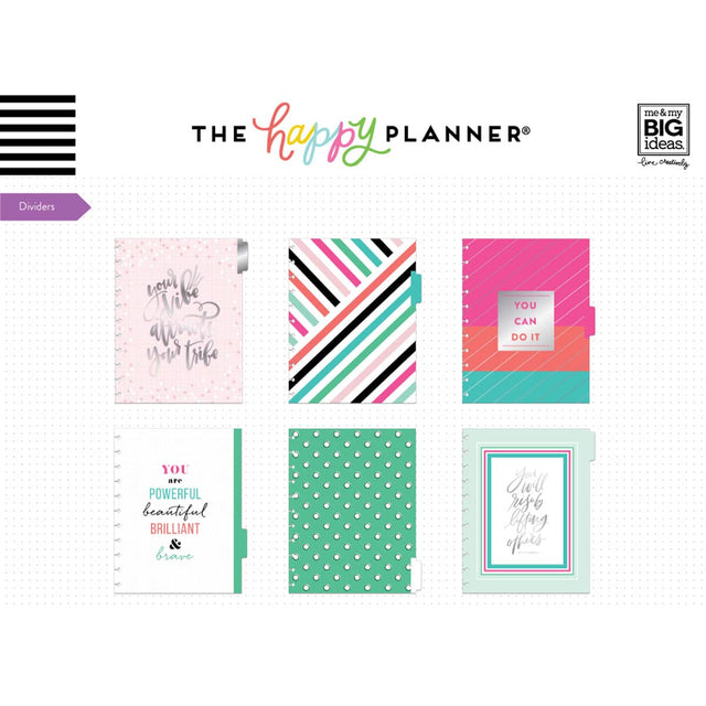 Happy Planner Big Monthly Extension Pack - Undated 6-Months