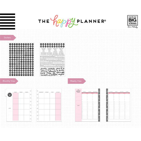 Happy Planner Big Hourly Extension Pack - Undated 6-Months
