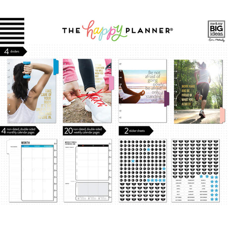 Happy Planner Classic Fitness Planner Extension Pack