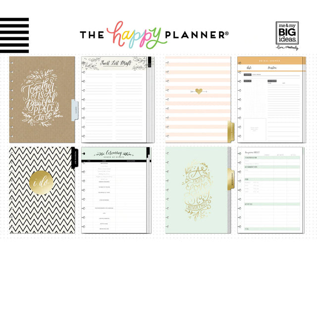 Happy Planner Classic Wedding Planner Extension Pack