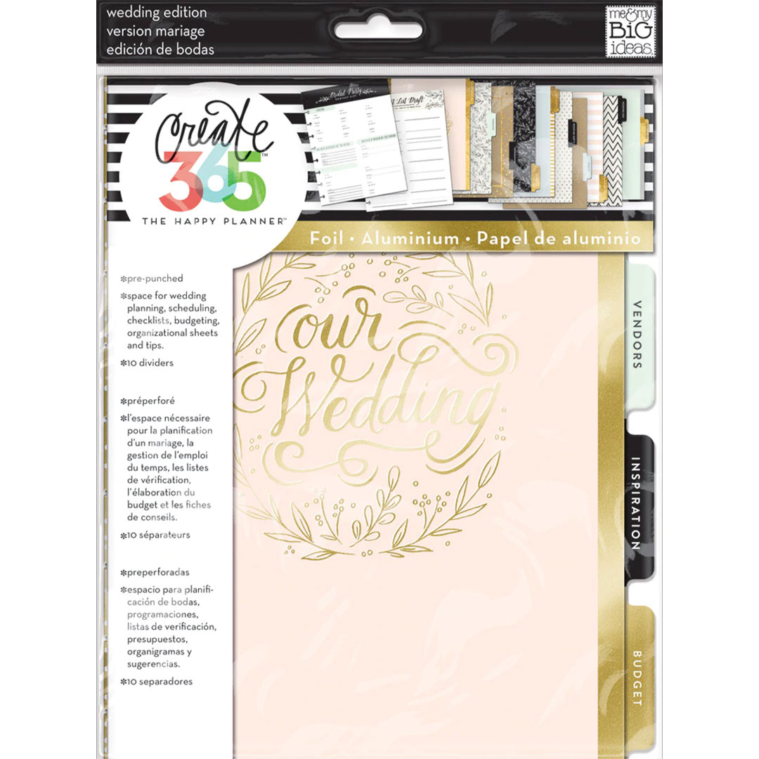 Happy Planner Classic Wedding Planner Extension Pack