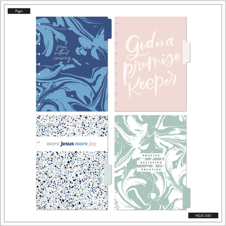 Happy Planner Classic Faith Guided Journal dividers