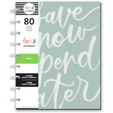 Happy Planner Classic Budget Guided Journal