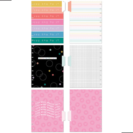 Happy Planner Happy Brights CLASSIC Notebook  dividers
