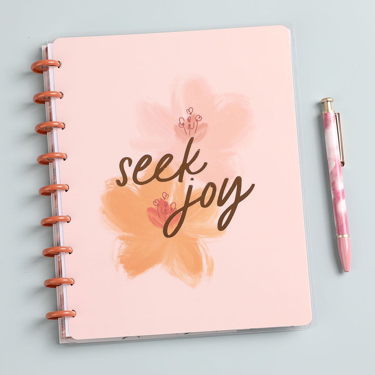 Happy Planner Softly Modern CLASSIC Notebook - Dotted Line life style