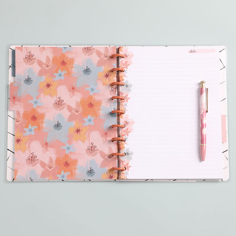 Happy Planner Softly Modern CLASSIC Notebook - Dotted Line flat lay