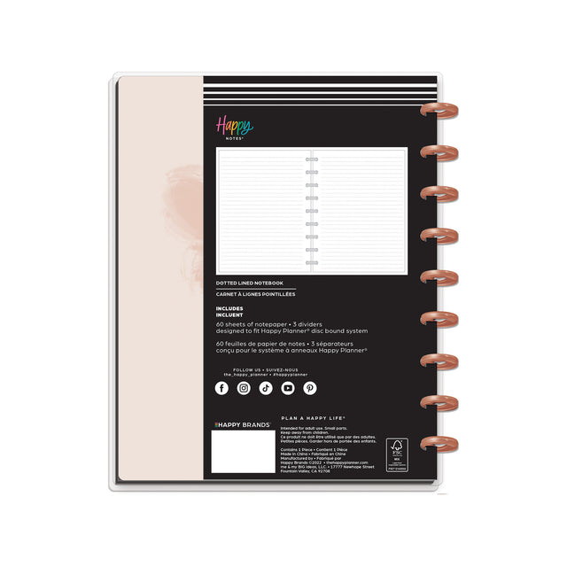 Happy Planner Softly Modern CLASSIC Notebook - Dotted Line packaging