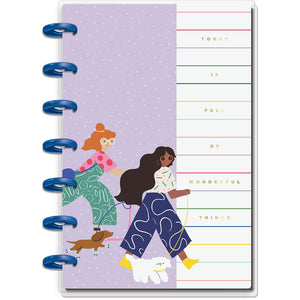 Happy Notes Mini Groovin Movin Mini Notebook - Lined