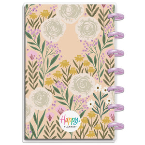 Happy Planner Made to Bloom MINI Notebook back cover