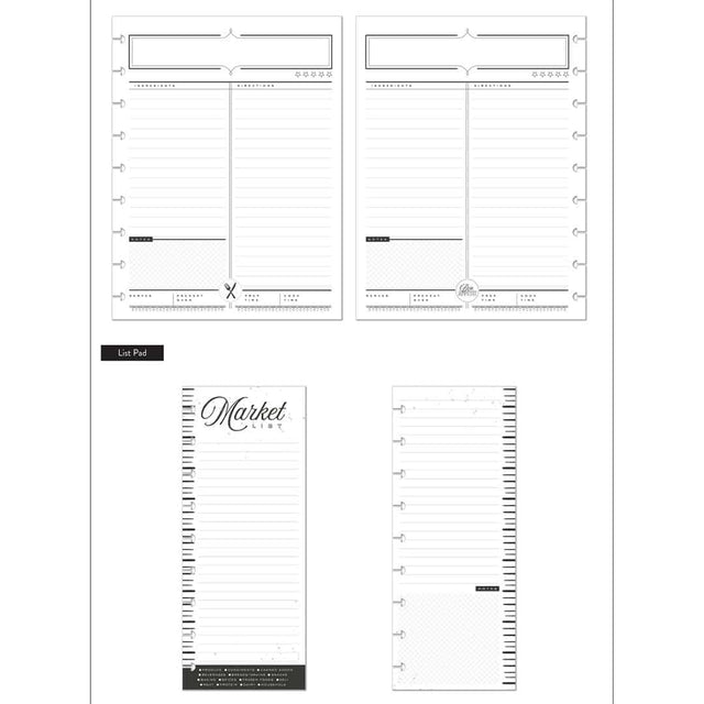 Happy Planner Southern Farmhouse Classic Recipe Organizer