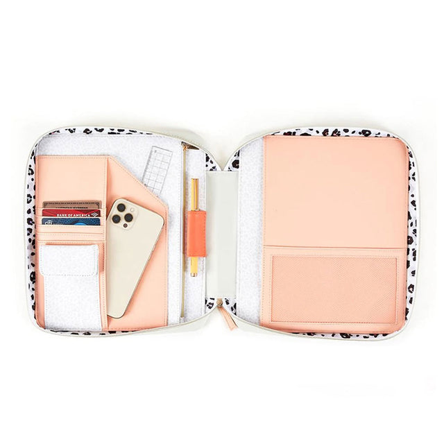 Happy Planner Classic Colourful Leopard Zip Folio