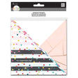 PAPT-01-Happy Planner--Adhesive Pocket Rainbow Stripe