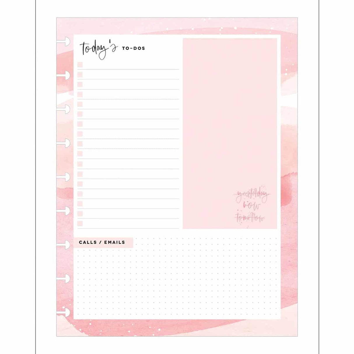 Happy Planner Classic Biz Babe Paper Pad | Dot Lined - Graph Grid