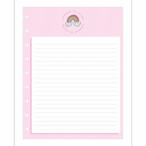 Happy Planner Classic Rainbow Paper Pad | Dot Lined
