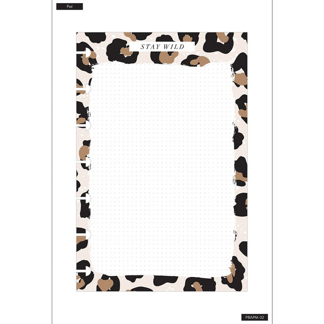 Happy Notes Mini Wild Styled Block Pad - Dot Grid