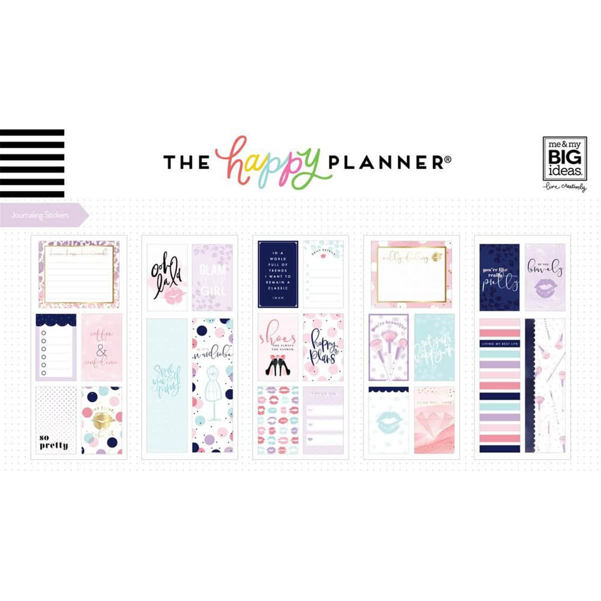 Happy Planner Classic Glam Girl Flip Stickers