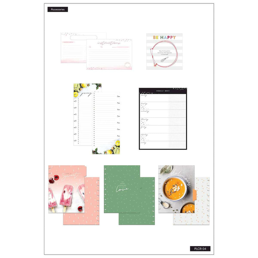 Happy Planner Classic Recipe Planner Companion