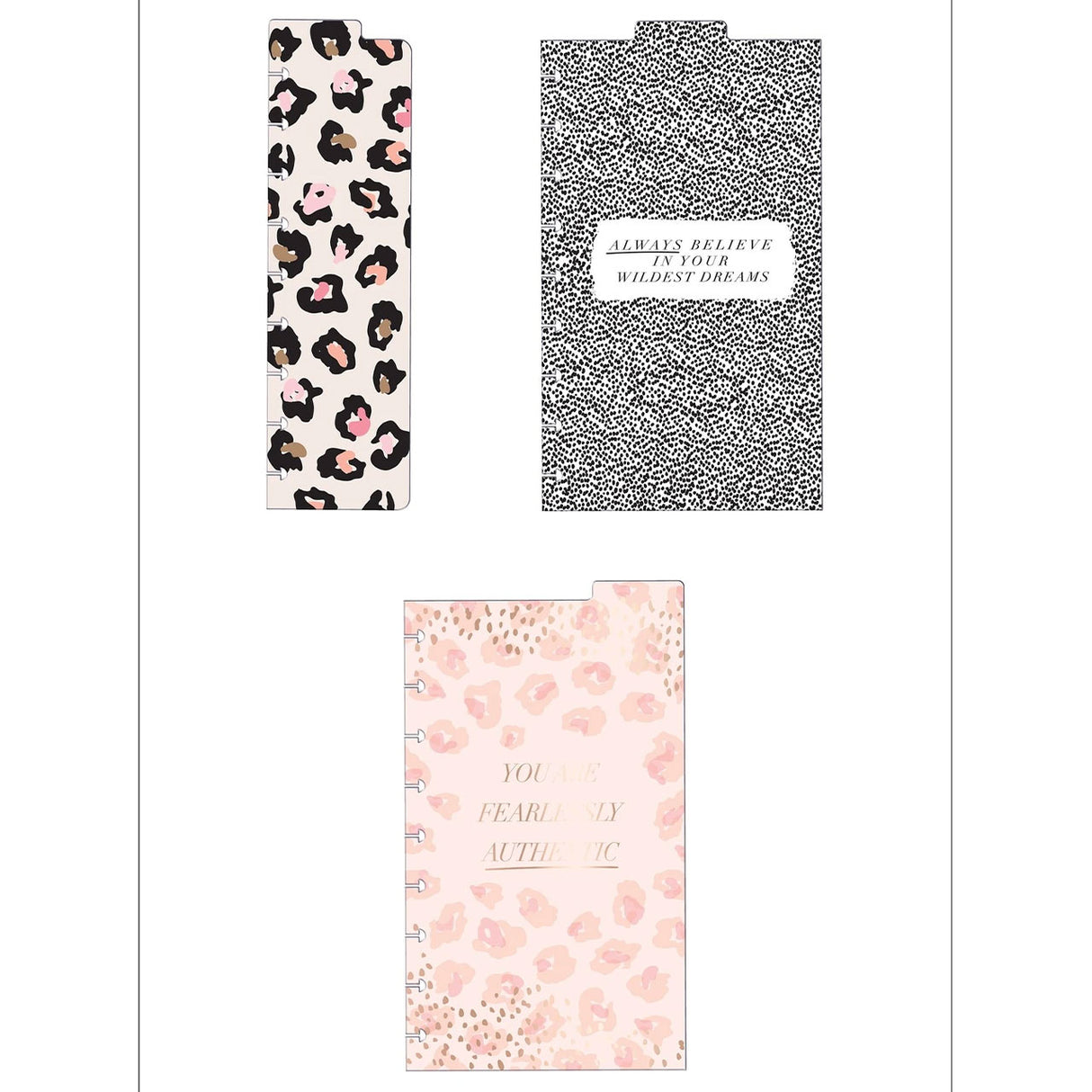 Happy Planner Classic Everyday Leopard Dashboards