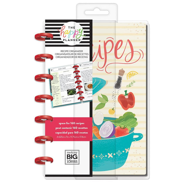 Happy Planner Mini Recipe Organiser Foodie