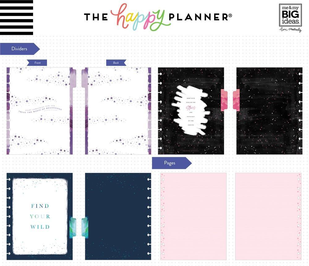 *IMPERFECT* Happy Notes Classic Stargazer Notebook - Lined
