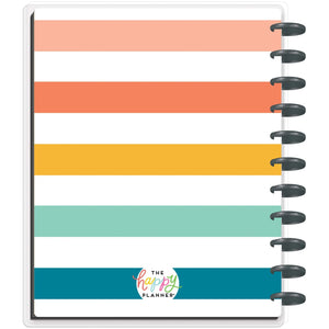 Happy Planner Cabana Stripe BIG Monthly Plans & Notes Journal