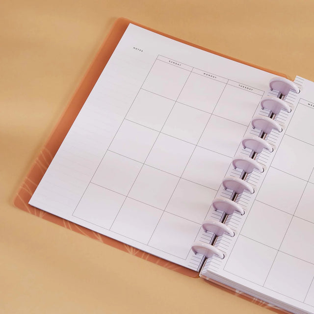Happy Planner Neutral Farmhouse CLASSIC Monthly Plans & Notes Journal