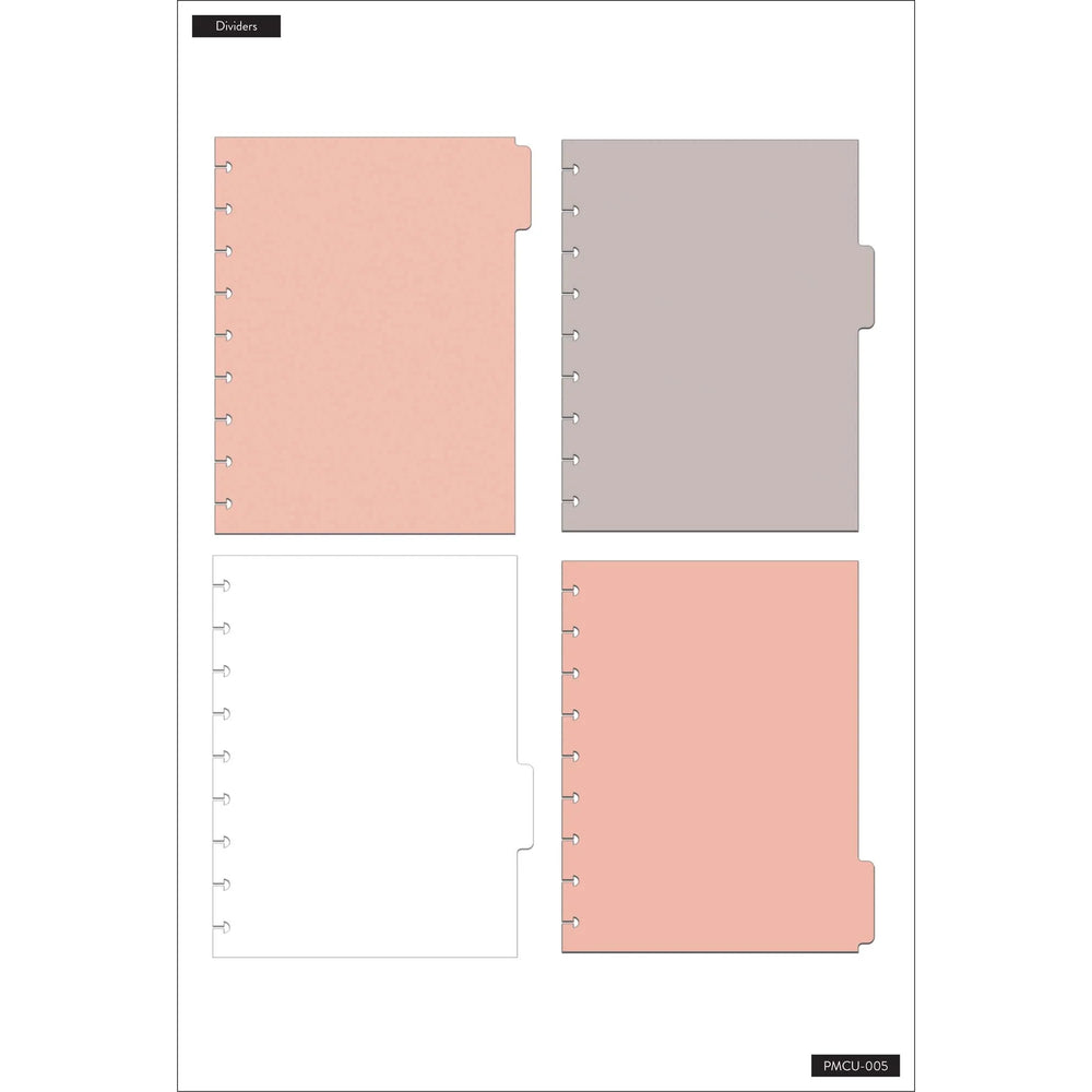 Happy Planner Modern Mosaic CLASSIC Monthly Plans & Notes Journal