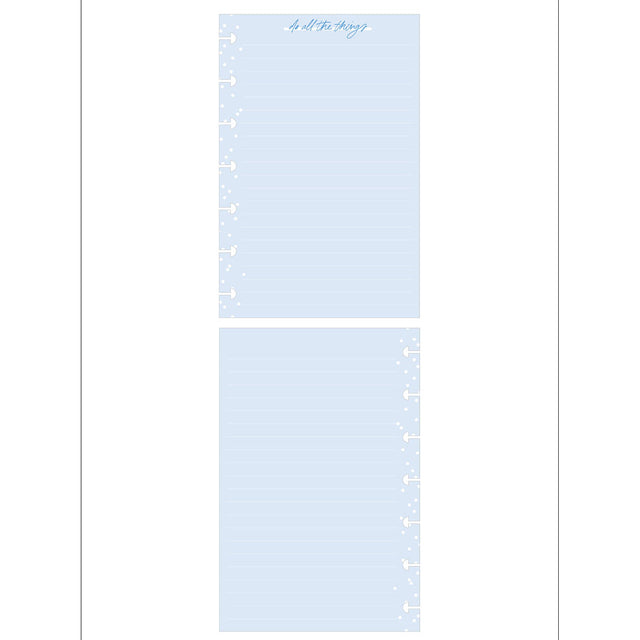 Happy Notes Mini Indigo Mini Notebook | Dot Lined - Graph Grid