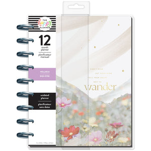 Happy Planner Let Your Heart Wander Classic Wellness - 12 Months Undated