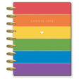 Happy Planner Classic Pride Rainbow | Vertical 12-Months Undated