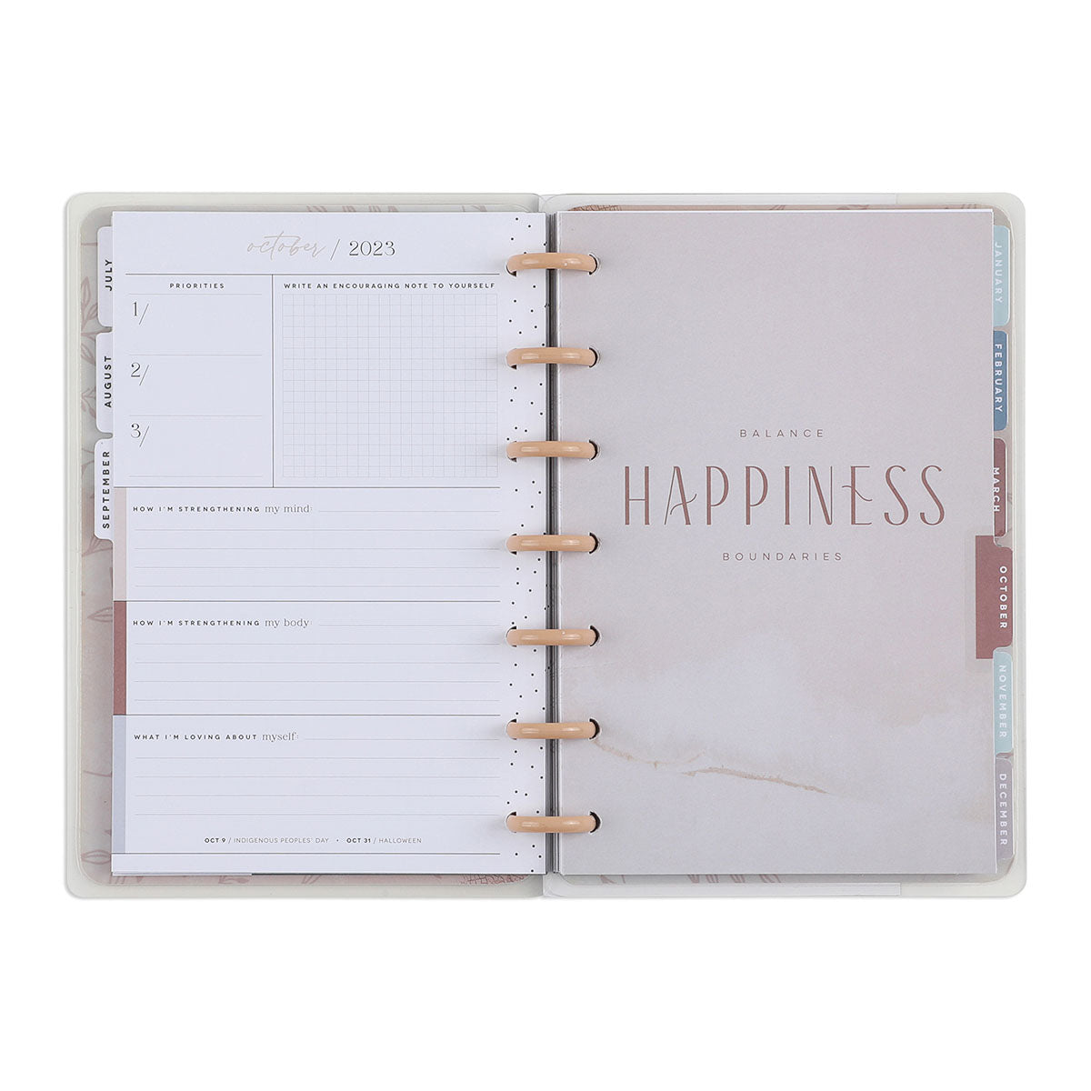 Happy Planner Heal from Within MINI WELLNESS 