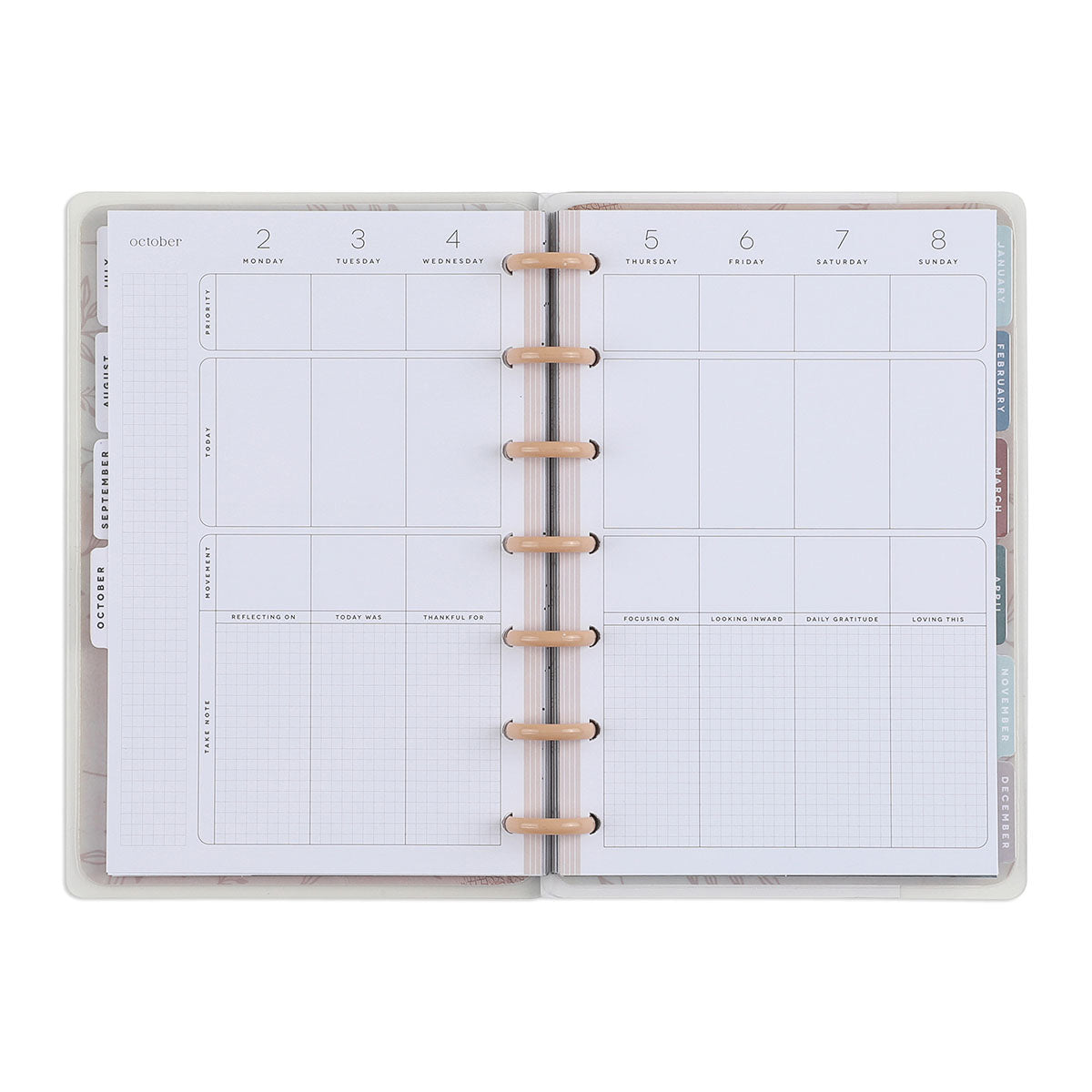 Happy Planner Heal from Within MINI WELLNESS 