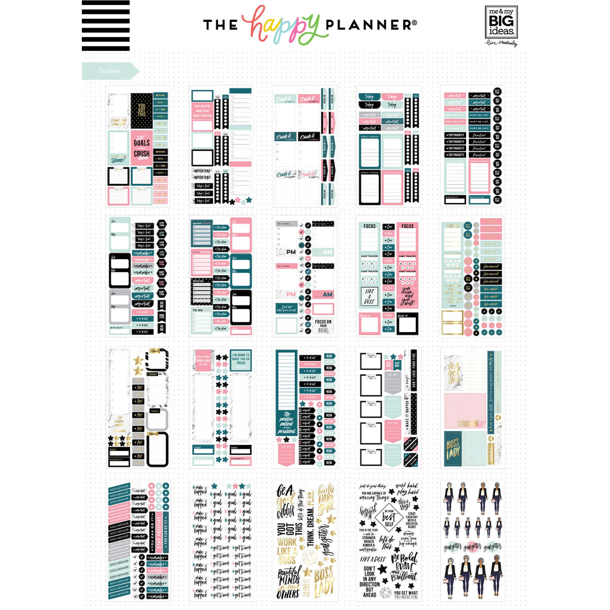 Happy Planner Goal Getter Accessory Book