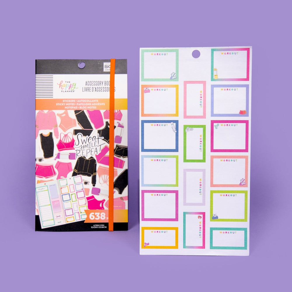 Happy Planner Fitness Accessory Book