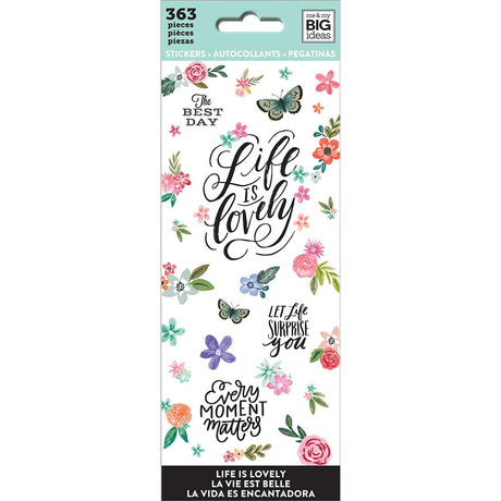 PPSM-06-Happy Planner--Life is Lovely Icon Sticker Book