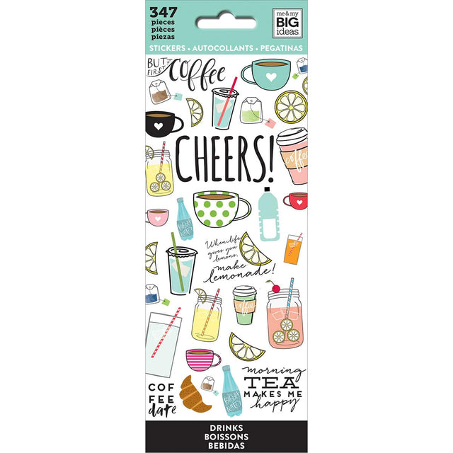 PPSM-11-Happy Planner--Drinks Icon Sticker Book