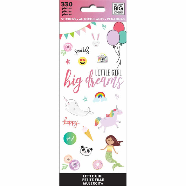 PPSM-14-Happy Planner--Girl Icon Sticker Book