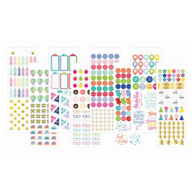 Happy Planner School Icon Sticker Book