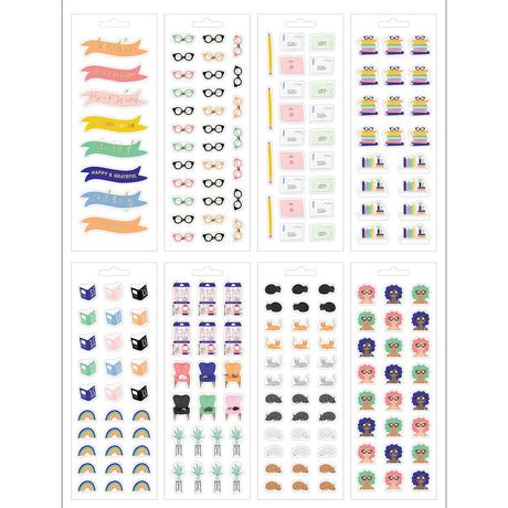Happy Planner Bookish Petite Sticker Book