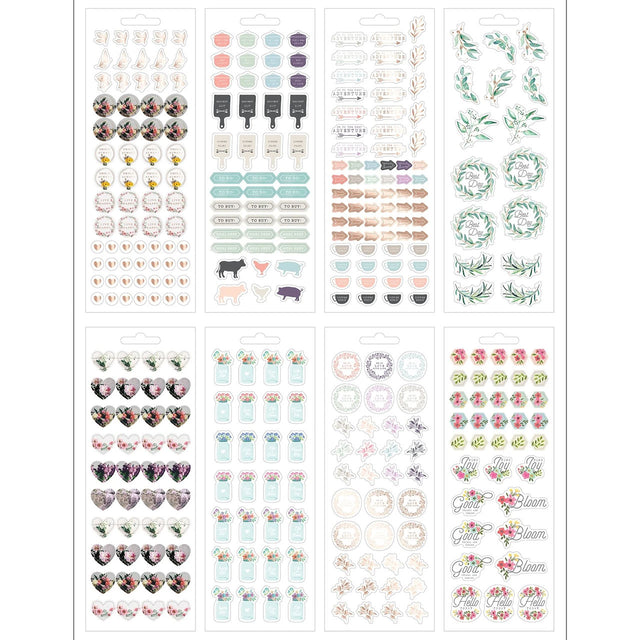 Happy Planner Farmhouse Petite Sticker Book