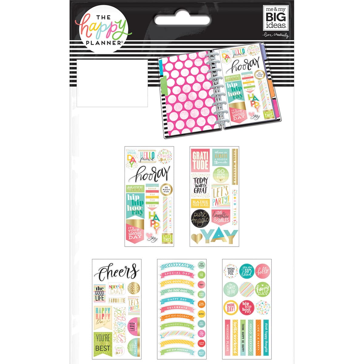 Happy Planner I Love Today Stickers